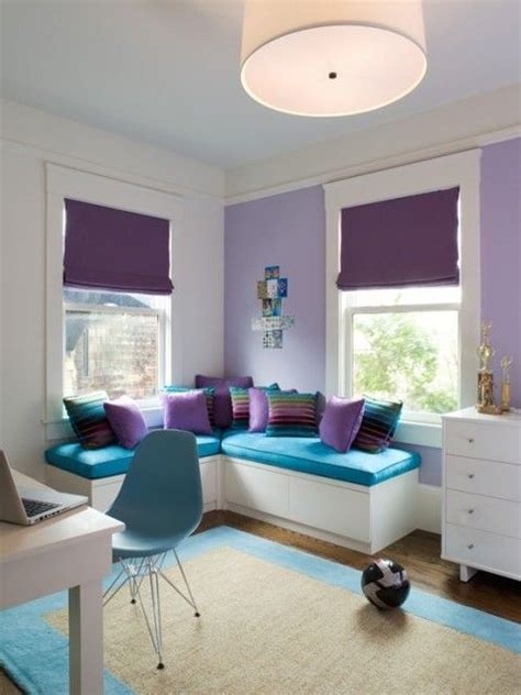 I love this purple and teal color scheme! | Do It Save It | Girl room, Bedroom colors, Bedroom decor