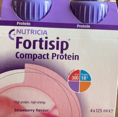 Fortisip compact protein - Nutricia - 4 x 125 ml