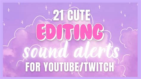 21 Cute Twitch Alert Sounds - YouTube