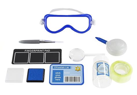 Fingerprint verification set CSI Crime Scene Investigation Science Kit ...