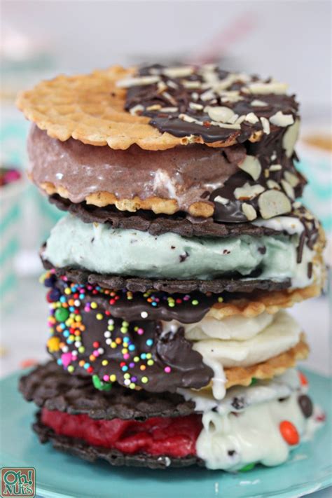 Make Your Own Ice Cream Sandwich Bar | Oh Nuts Blog