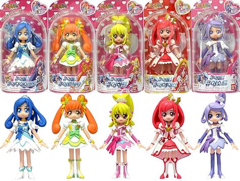 Buy Bandai Glitter Force PreCure doki doki PreCure Pretty Cure 5 Figure ...