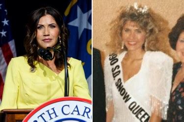 South Dakota Governor Kristi Noem looks unrecognizable in throwback pic ...