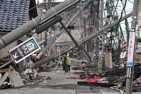 In pictures: rescue missions continue in Japan after Earthquake