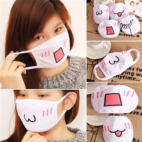 1Pc Kawaii Anti Dust Mask Cute Anime Na01 – iawear | Mouth mask fashion, Winter face mask ...