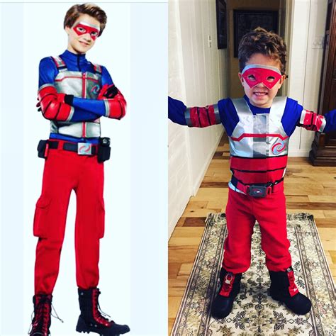 I did it! Henry Danger costume made by me! No sew. Duct tape. Fabric remnants from Joann's ...