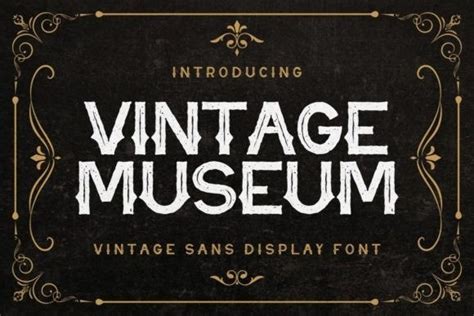 Vintage Museum Font - Free Font