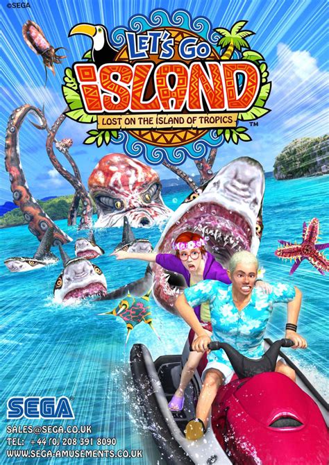 The Arcade Flyer Archive - Video Game Flyers: Let's Go Island: Lost on ...