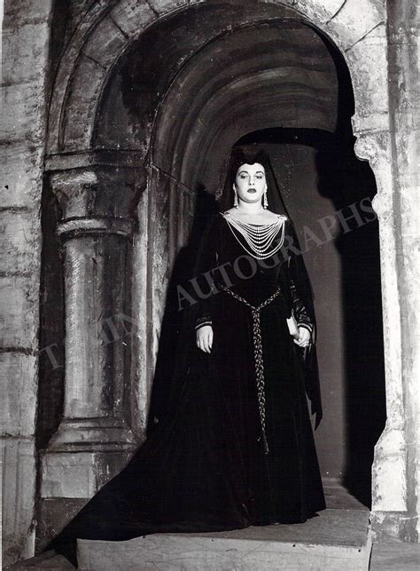 Callas, Maria - Set of 3 Large Unsigned Photos onstage at La Scala, Mi – Tamino