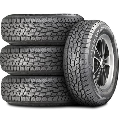 Set of 4 (FOUR) Cooper Evolution Winter 235/75R15 109T XL Winter Snow ...