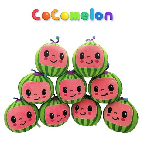 2021 Melon JJ Plush Toys Cocomelon Kids Gift Cute Stuffed Toy Educational Plush Doll Cocomelon ...