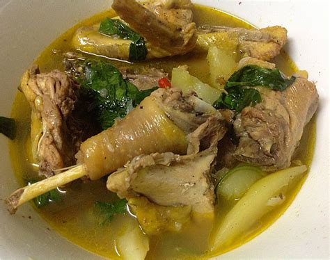 Tinolang Manok with Luyang Dilaw Recipe by Shalina - CookEatShare