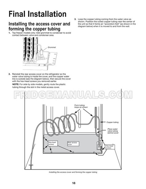 Maytag MRT311FFFZ Top Freezer Refrigerator Ice Maker Installation Guide