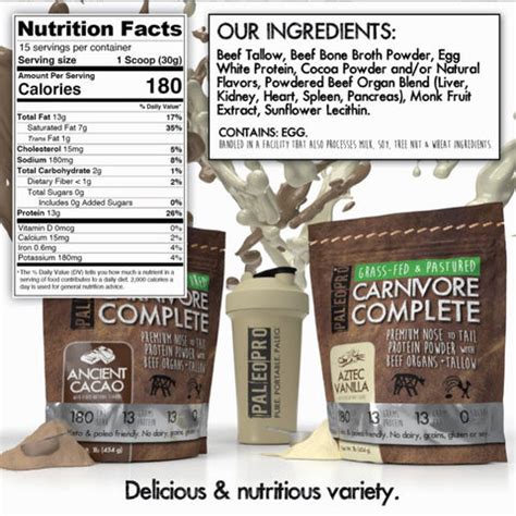 Carnivore Complete Protein Powder – Beyond Athletics Supplements