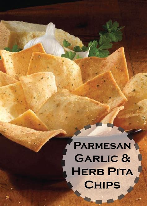 Stacy's® Parmesan Garlic & Herb Pita Chips | Appetizer recipes, Pita chips, Recipes