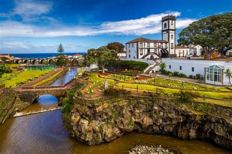 View of the Municipal Chamber of Ribeira Grande Jigsaw Puzzle ...