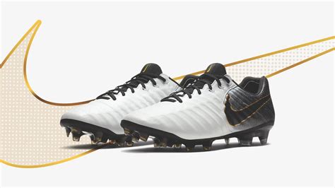 Classy White / Black / Gold Nike Tiempo 2018 Boots Released - Footy ...