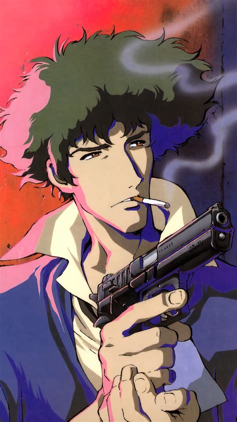 Spike Spiegel, Smoking, Cowboy Bebop, Anime HD Phone Wallpaper | Rare Gallery