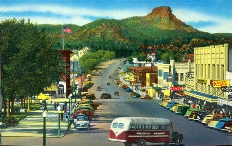 transpress nz: Prescott, Arizona, then and now