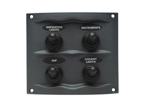 Buy BEP Waterproof 4 Switch Panel - For Sale Brisbane | Stones Corner Marine