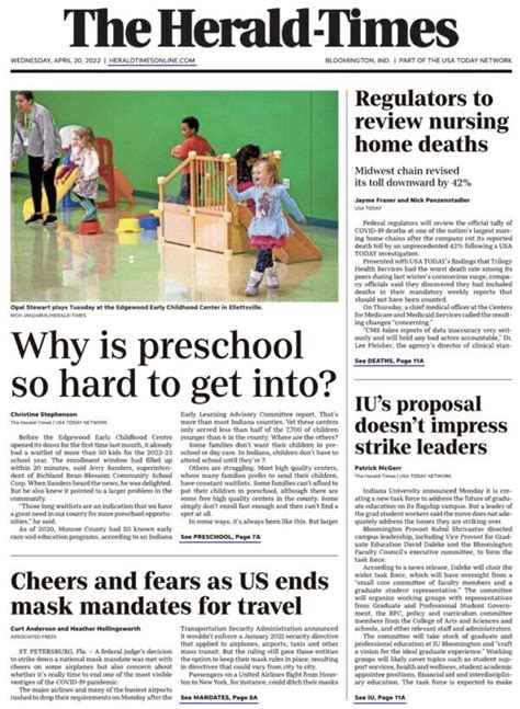 Herald-Times Article: Waitlists for Pre-K & Childcare Centers » Monroe ...