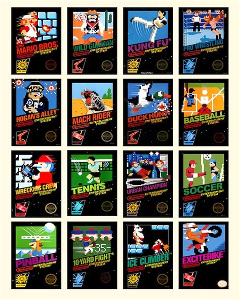 reflecteren Gewoon overlopen De vreemdeling nintendo 8 bit games kapsel ...