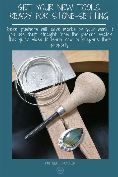 Get your new tools ready for stone-setting | Free jewellery making ...