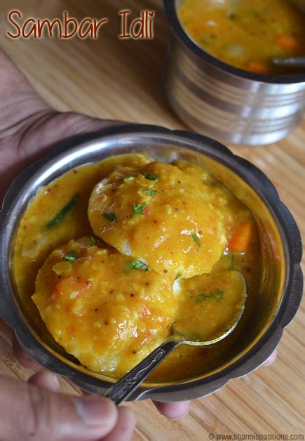 Idli Sambar Recipe - Tiffin Sambar for Idli,Dosa - Sharmis Passions