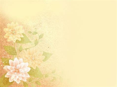 Classical floral slide background pictures & Google Slides