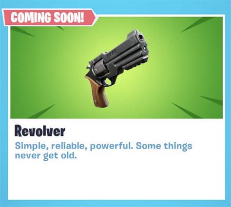 Revolver Coming Soon! via /r/FortNiteBR – FortNite FTW