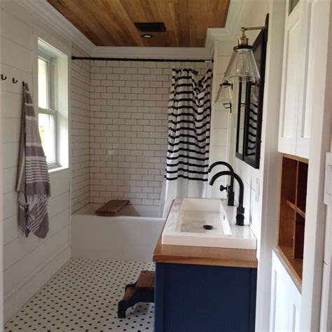 Shiplap Ceiling In A Bathroom at Lena Bates blog