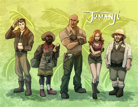 Jumanji: Welcome to the Jungle by ellisari on DeviantArt