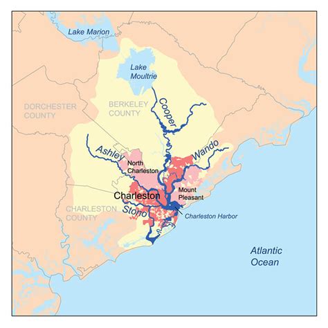 Stono River, Charleston, South Carolina | This map shows the… | Flickr