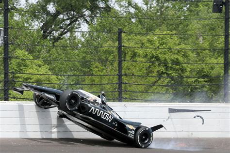 Indy 500 crash photos 2023: Kyle Kirkwood, Sting Ray Robb among wrecks