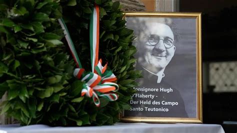 Irish president honors WWII hero Monsignor Hugh O’Flaherty at the Vatican – Catholic World Report