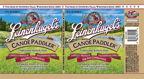 Leinenkugel Canoe Paddler Cans - Beer Street Journal