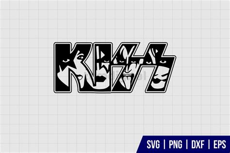 Kiss Band Logo SVG - Gravectory