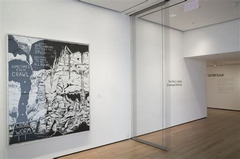 Installation view of the exhibition "Glossolalia: Languages of Drawing ...