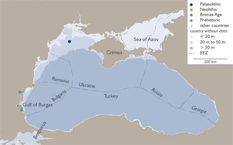 1 General map of the Black Sea showing distribution of underwater... | Download Scientific Diagram