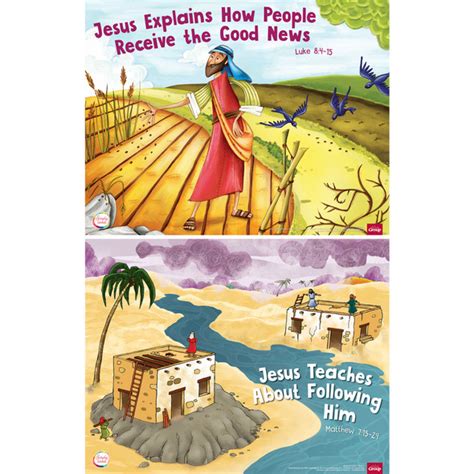 Simply Loved Bible Story Poster Pack - Pack of 12 - Quarter 7