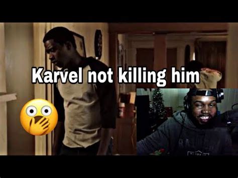 Snowfall karvel scene -Reaction Video - YouTube