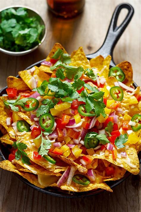 Best Super Bowl Veggie Nachos Recipe — Eatwell101