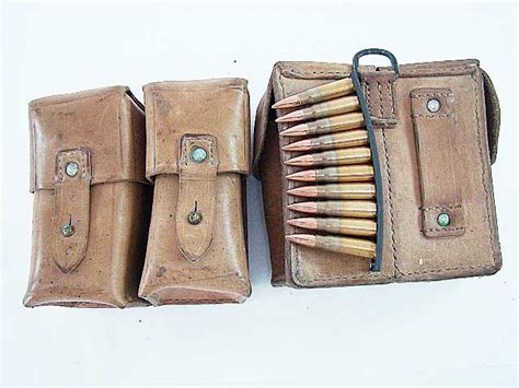 Yugoslav SKS Leather Ammo Pouch