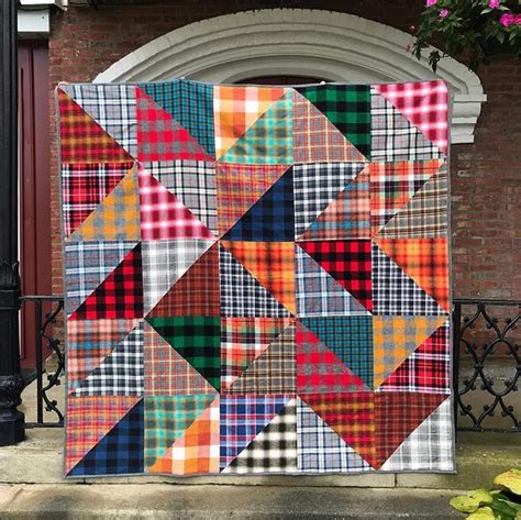 Look at this stunner of a flannel quilt made by our very own ...