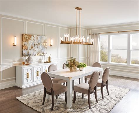 Adding Elegance To Your Dining Room With A Gold Chandelier - DHOMISH