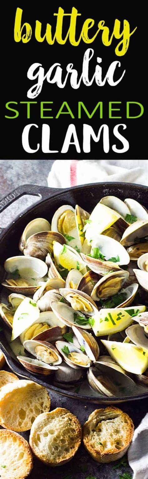 Buttery Garlic Steamed Clams | The Blond Cook