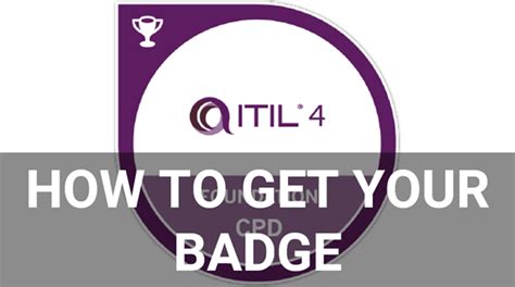 How to get the ITIL 4 Foundation Digital Badge - Value Insights Switzerland