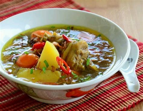 spicy chicken soup | Masakan malaysia, Sup ayam, Resep masakan malaysia