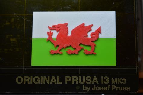 Welsh Dragon (- and flag!) by artsef | Download free STL model | Printables.com