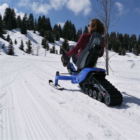 This Electric Assist Snow Bike Is Part Bicycle Part Snowmobile